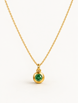 May Birthstone Necklace