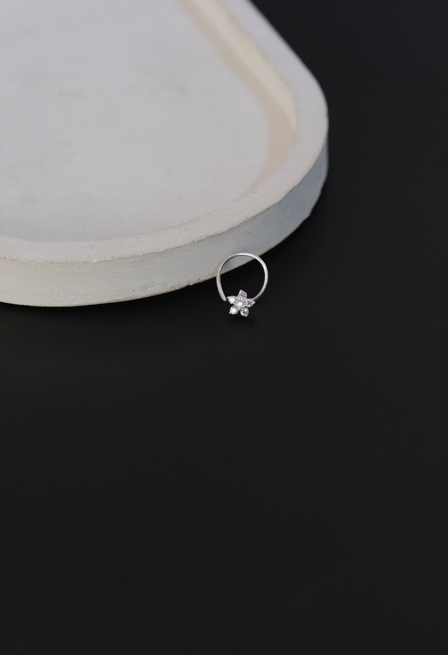 Micro Star Nose Pin-Nose Rings-Anushka Jain Jewellery