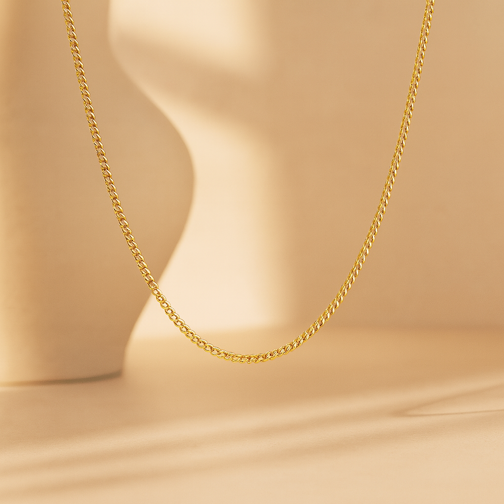 Mini Cuban Chain-Chains-Anushka Jain Jewellery
