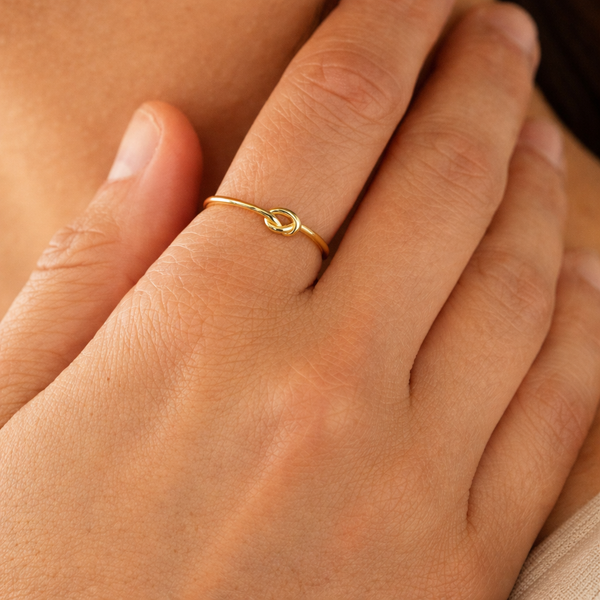 Mini Knot Ring-Anushka Jain Jewellery