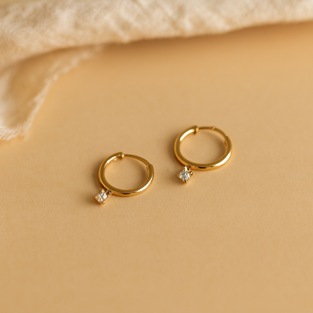 Minimal Sparkle Trio Set-Anushka Jain Jewellery