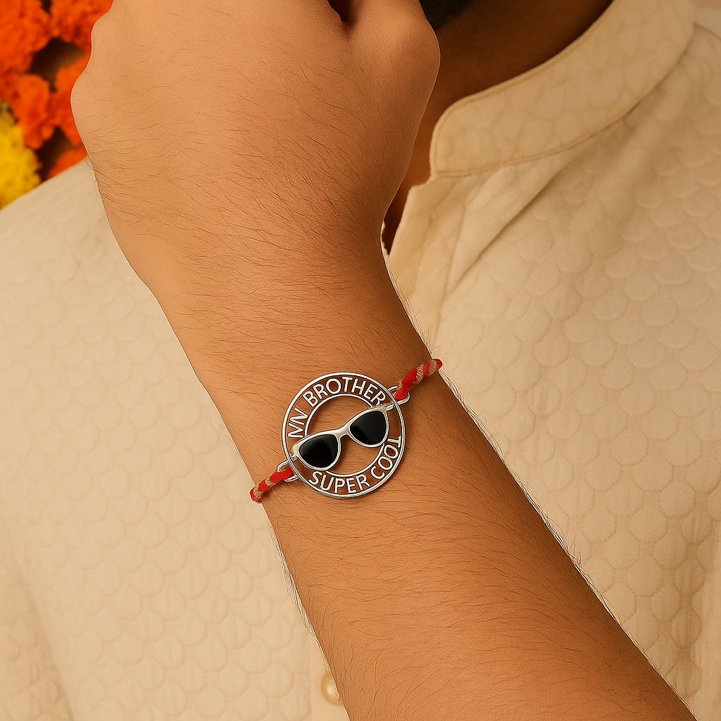 My Brother Super Cool Rakhi-Rakhi-Anushka Jain Jewellery