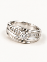 Nova Orbit CZ Ring