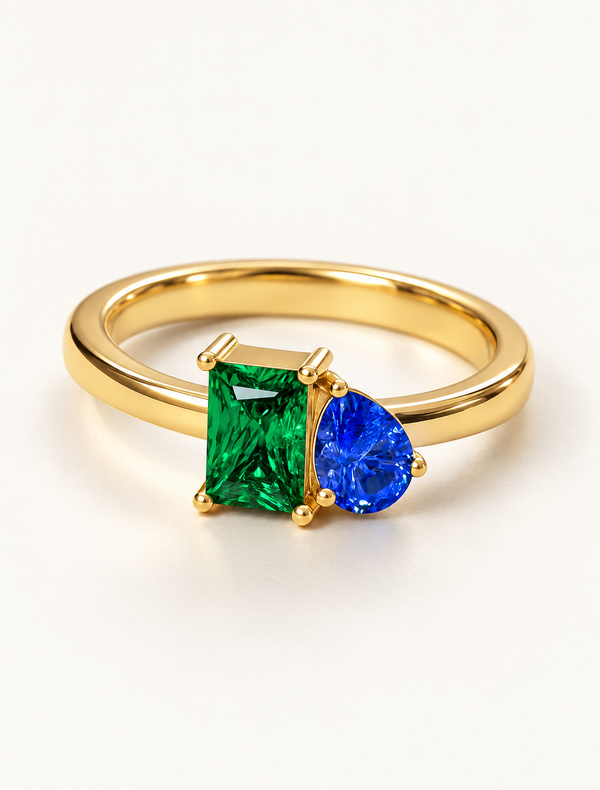 Ocean Emerald Ring