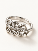 Ocean Wave Statement Ring