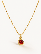 October Birthstone Necklace