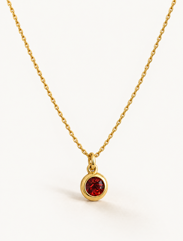 October Birthstone Necklace