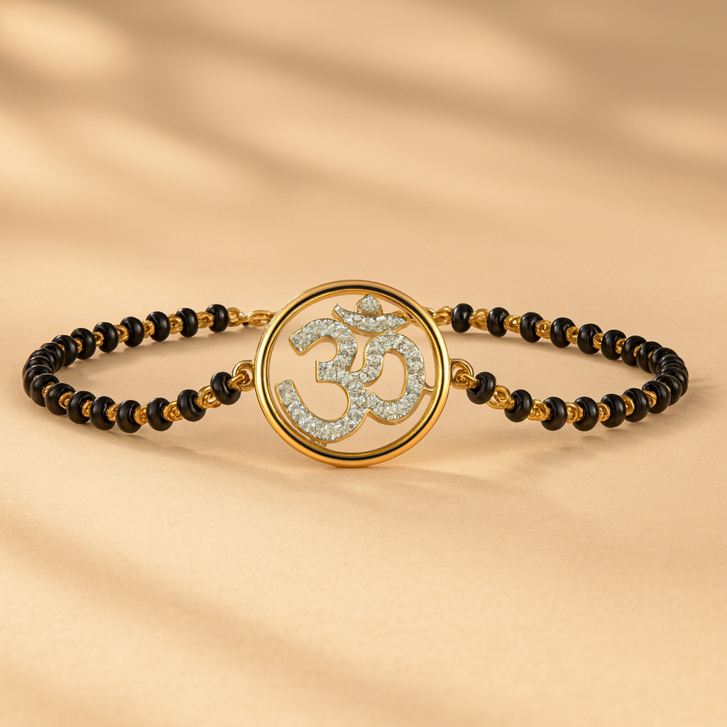 Om Hand Mangalsutra-Anushka Jain Jewellery
