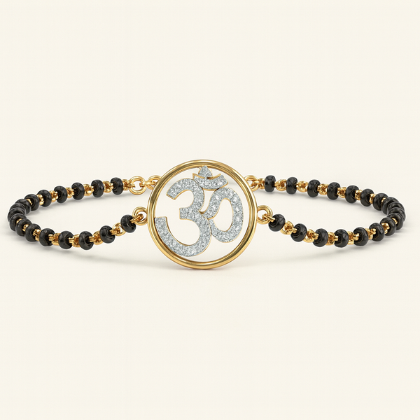 Om Hand Mangalsutra-Anushka Jain Jewellery