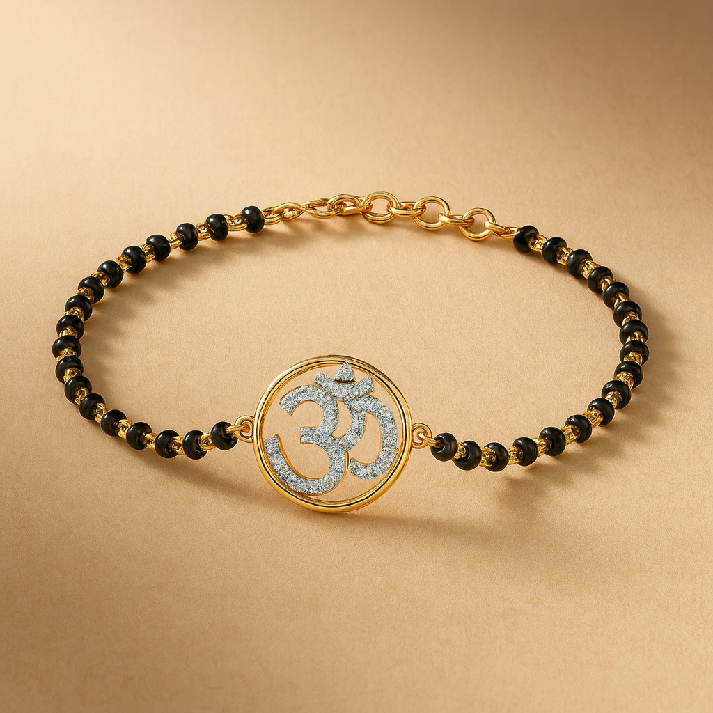 Om Hand Mangalsutra-Anushka Jain Jewellery