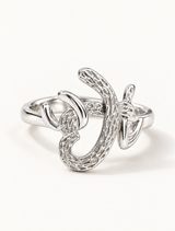 Openwork Butterfly Statement Ring