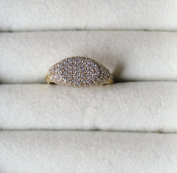 Oval Signet Ring-Rings-Anushka Jain Jewellery