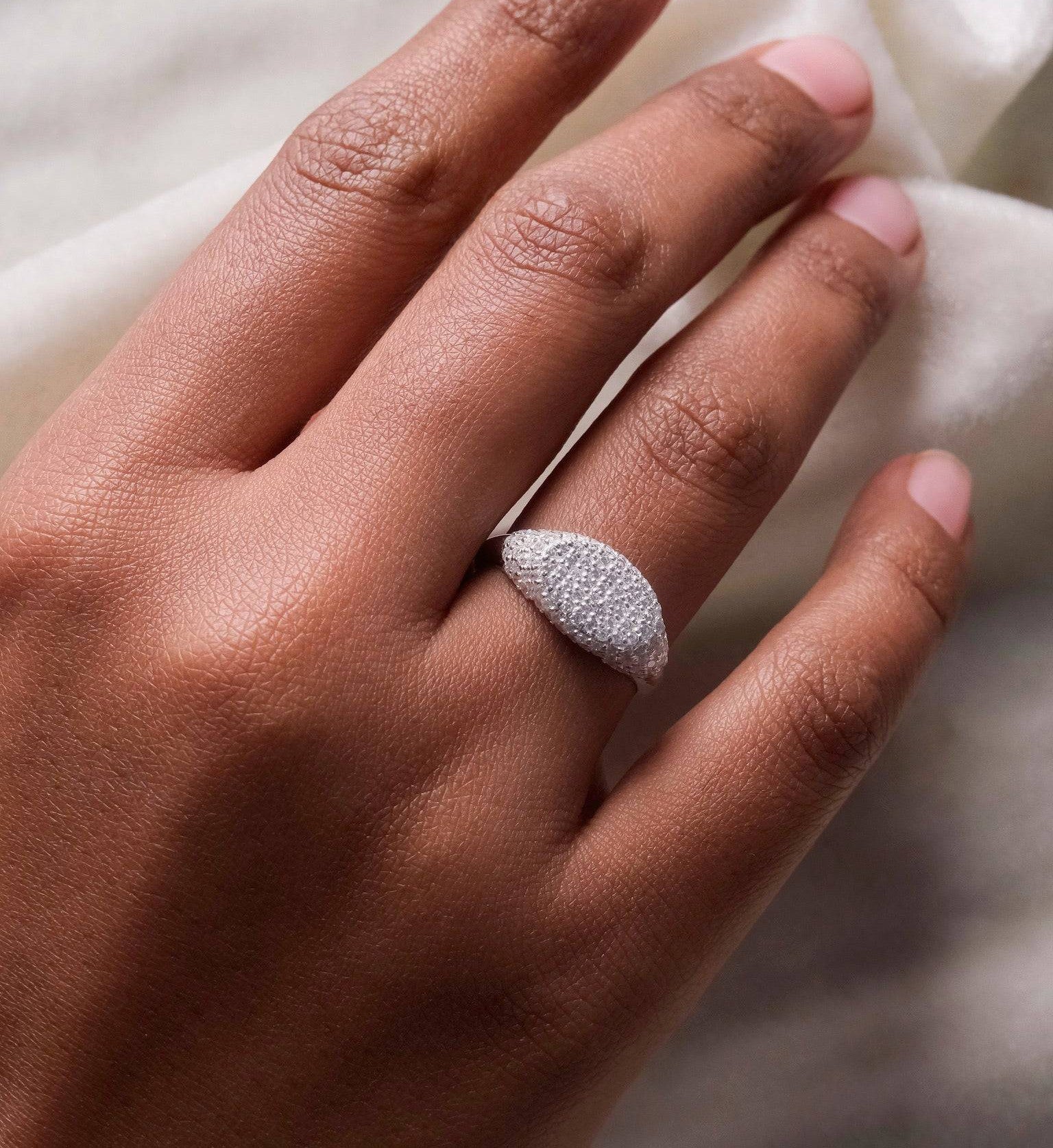 Oval Signet Ring-Rings-Anushka Jain Jewellery