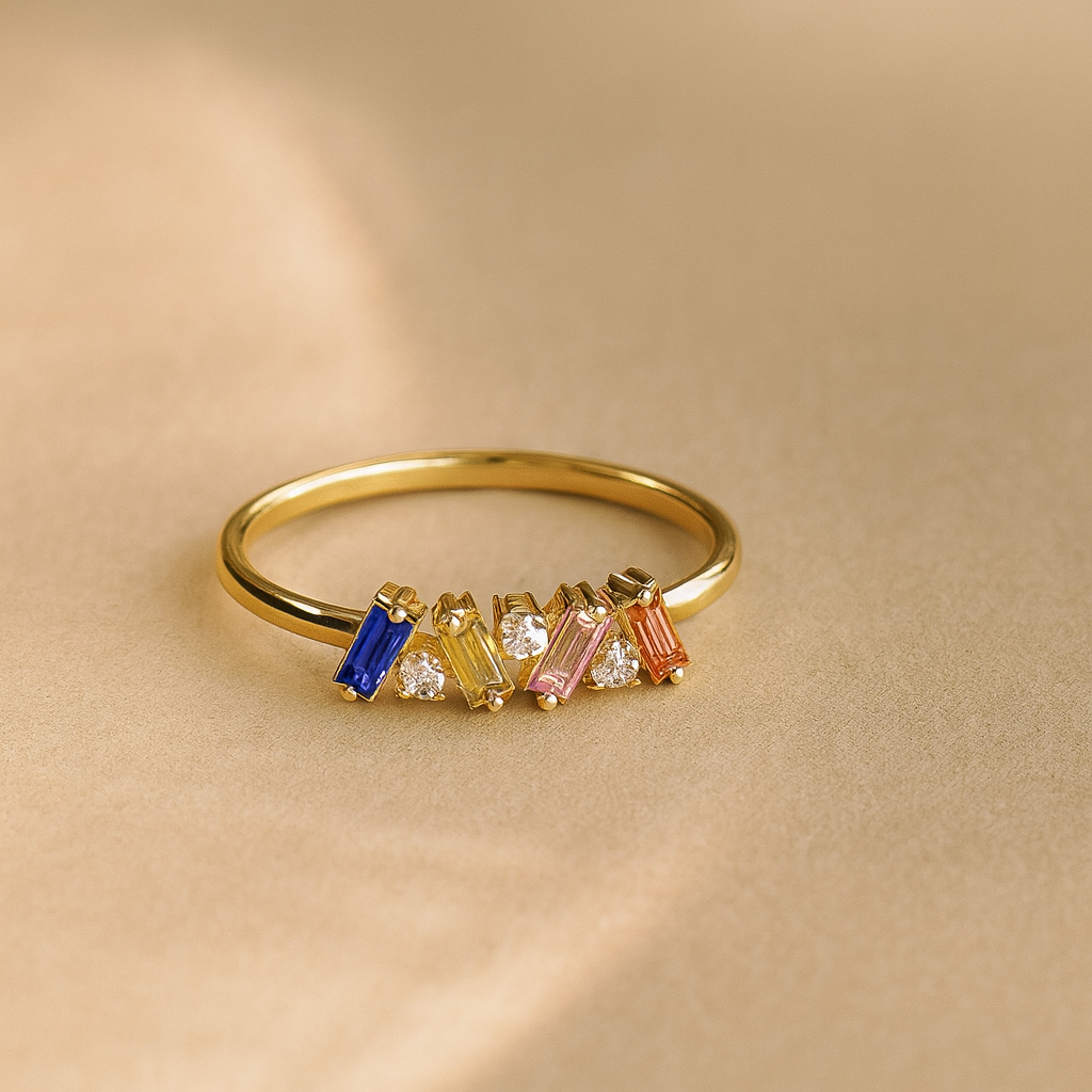 Paradise Cascade Ring-Rings-Anushka Jain Jewellery