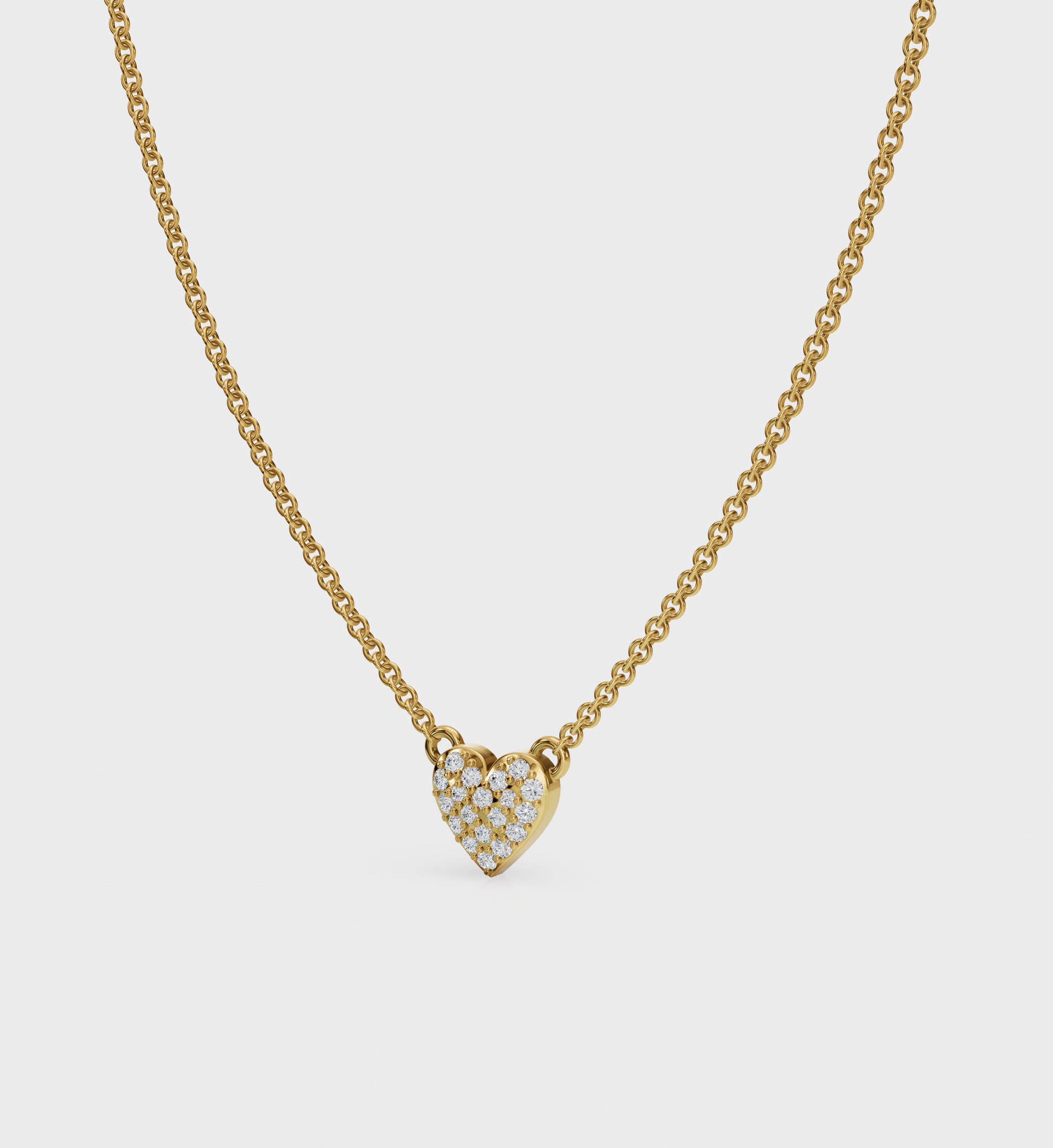 Pave Diamond Necklace