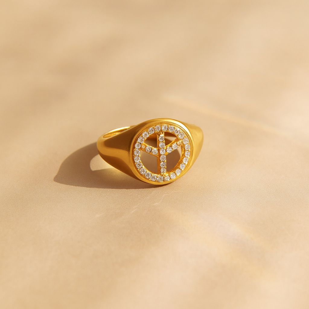 Peace ring-Rings-Anushka Jain Jewellery