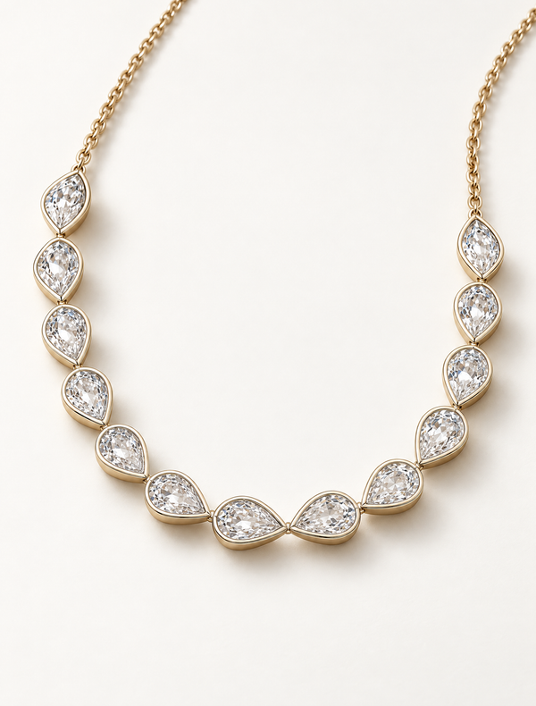 Pear Tennis Bracelet