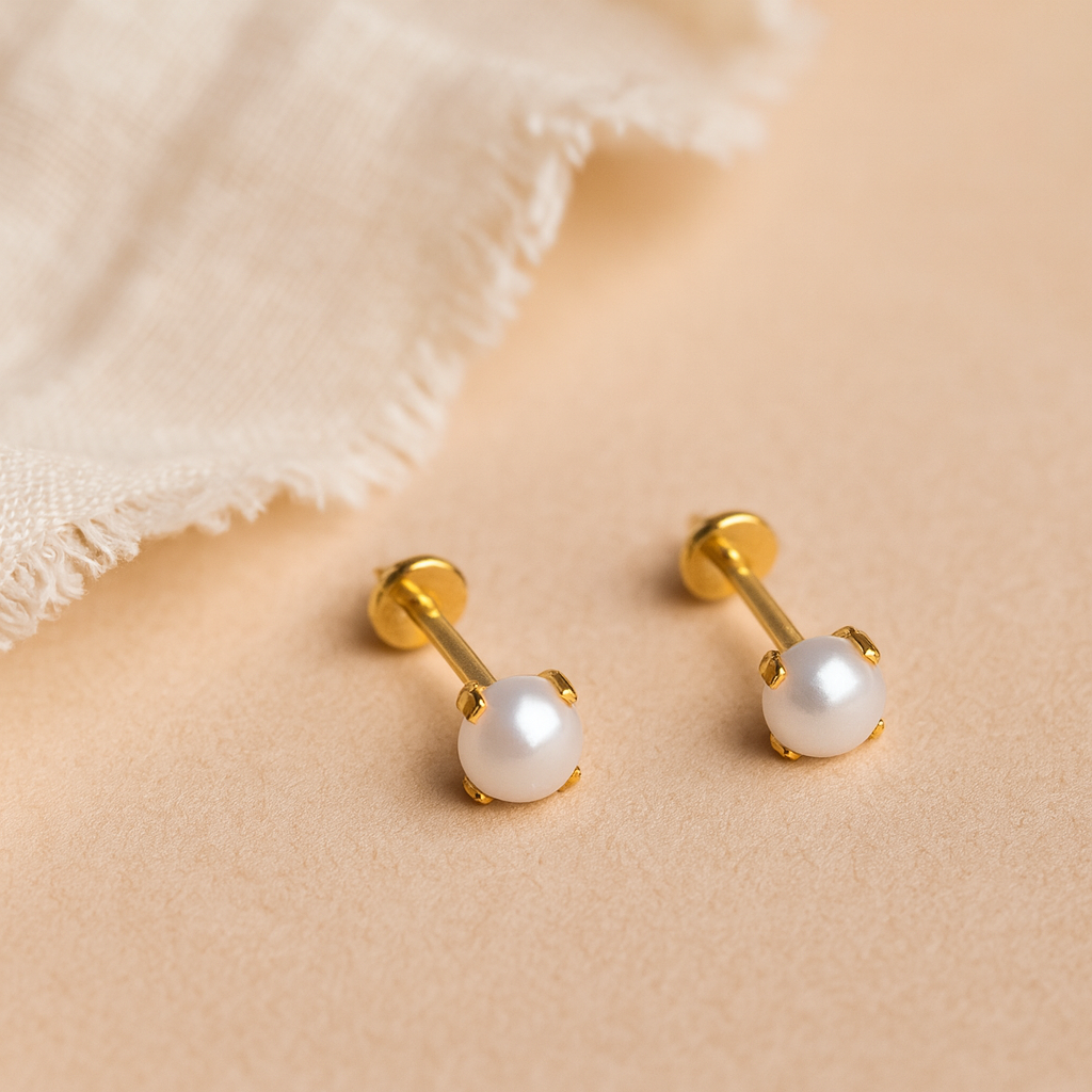 Perle Studs-Studs-Anushka Jain Jewellery