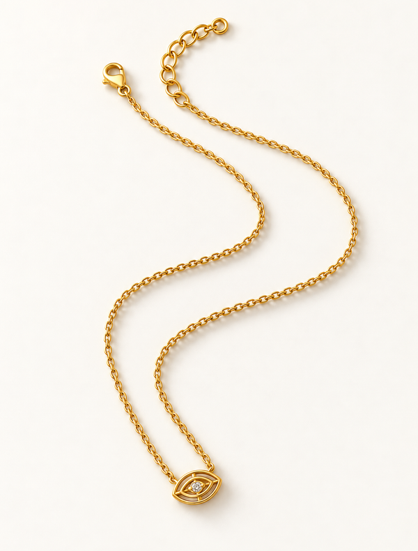 Plain Evil Eye Necklace