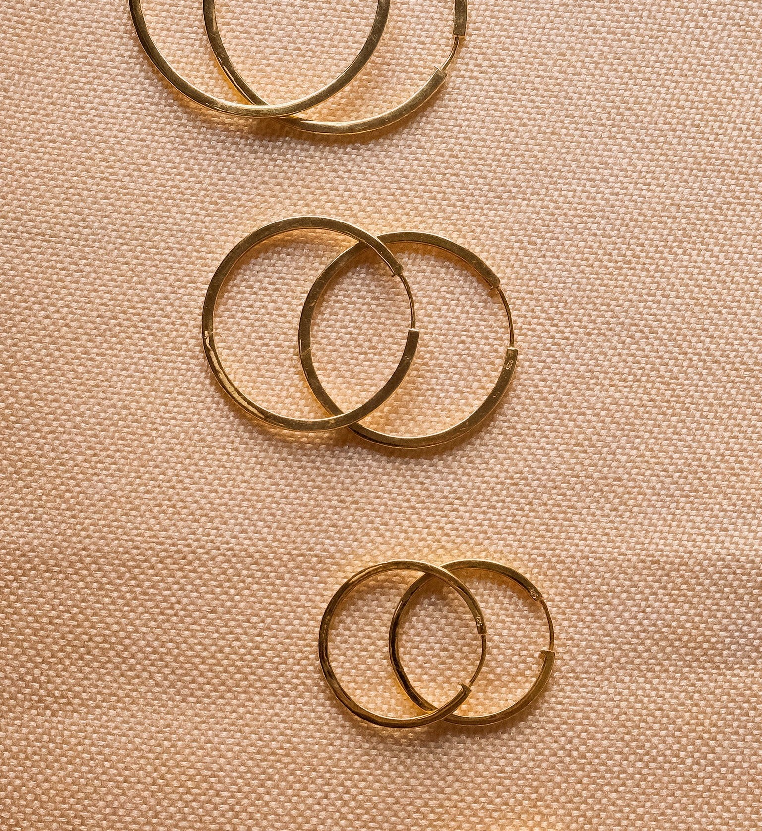Plain Hoops-Huggie-Anushka Jain Jewellery