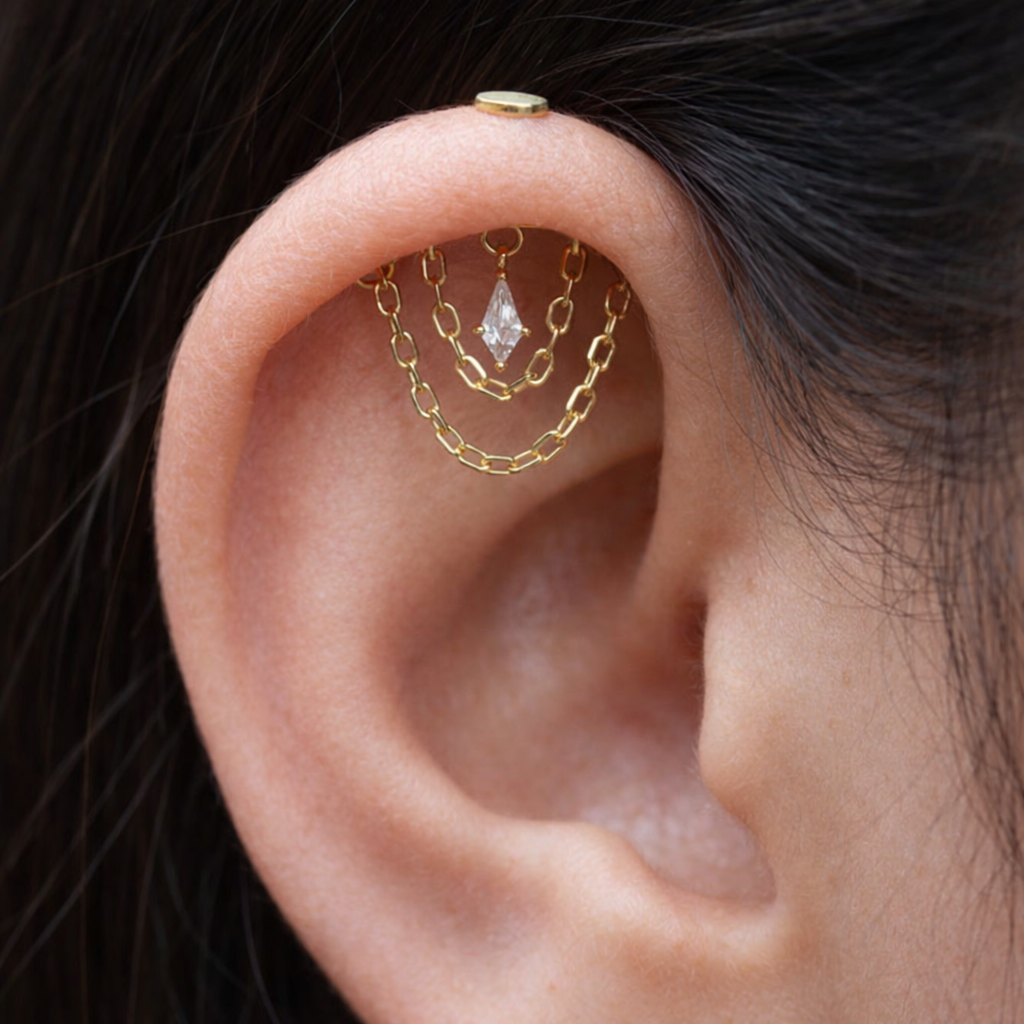 Princess Hanging Stud-Anushka Jain Jewellery