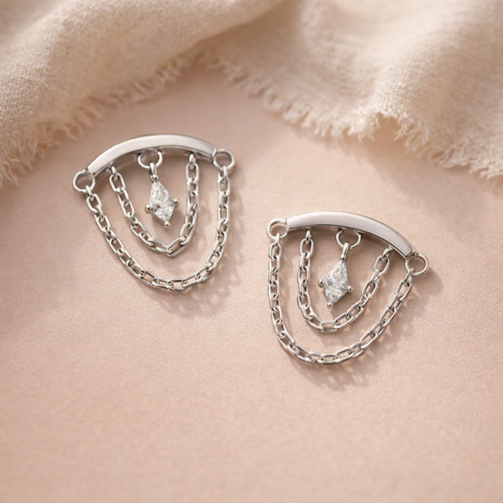 Princess Hanging Stud-Anushka Jain Jewellery