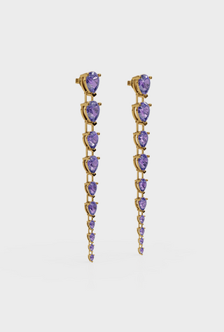 Regal Orchid Danglers Earrings