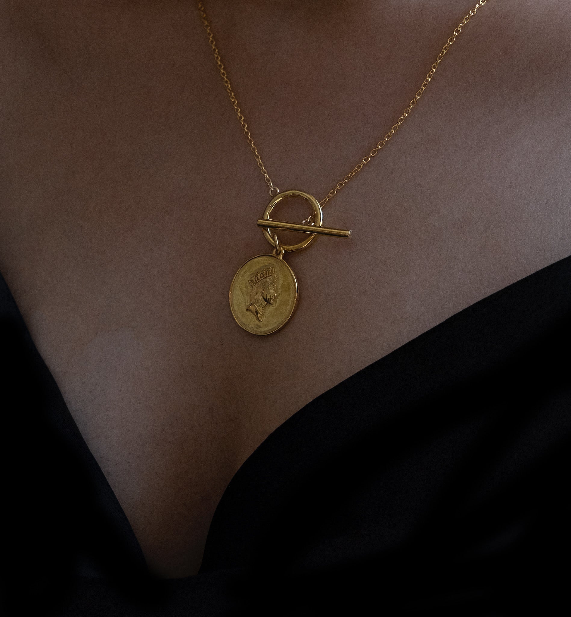 Queen T Bar Necklace-Anushka Jain Jewellery