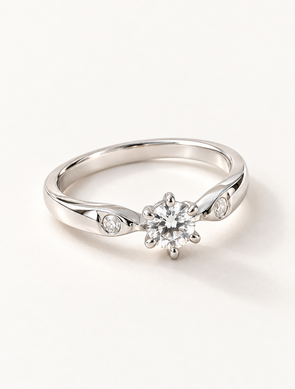 Radiance Solitaire Ring