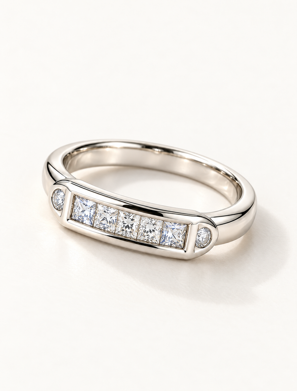Regal Princess Channel Ring