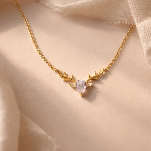 Reindeer Necklace-Anushka Jain Jewellery