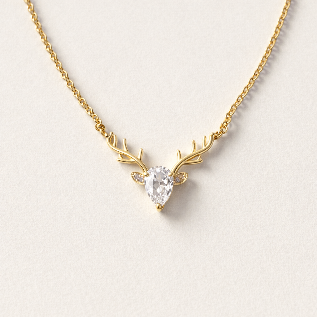 Reindeer Necklace-Anushka Jain Jewellery