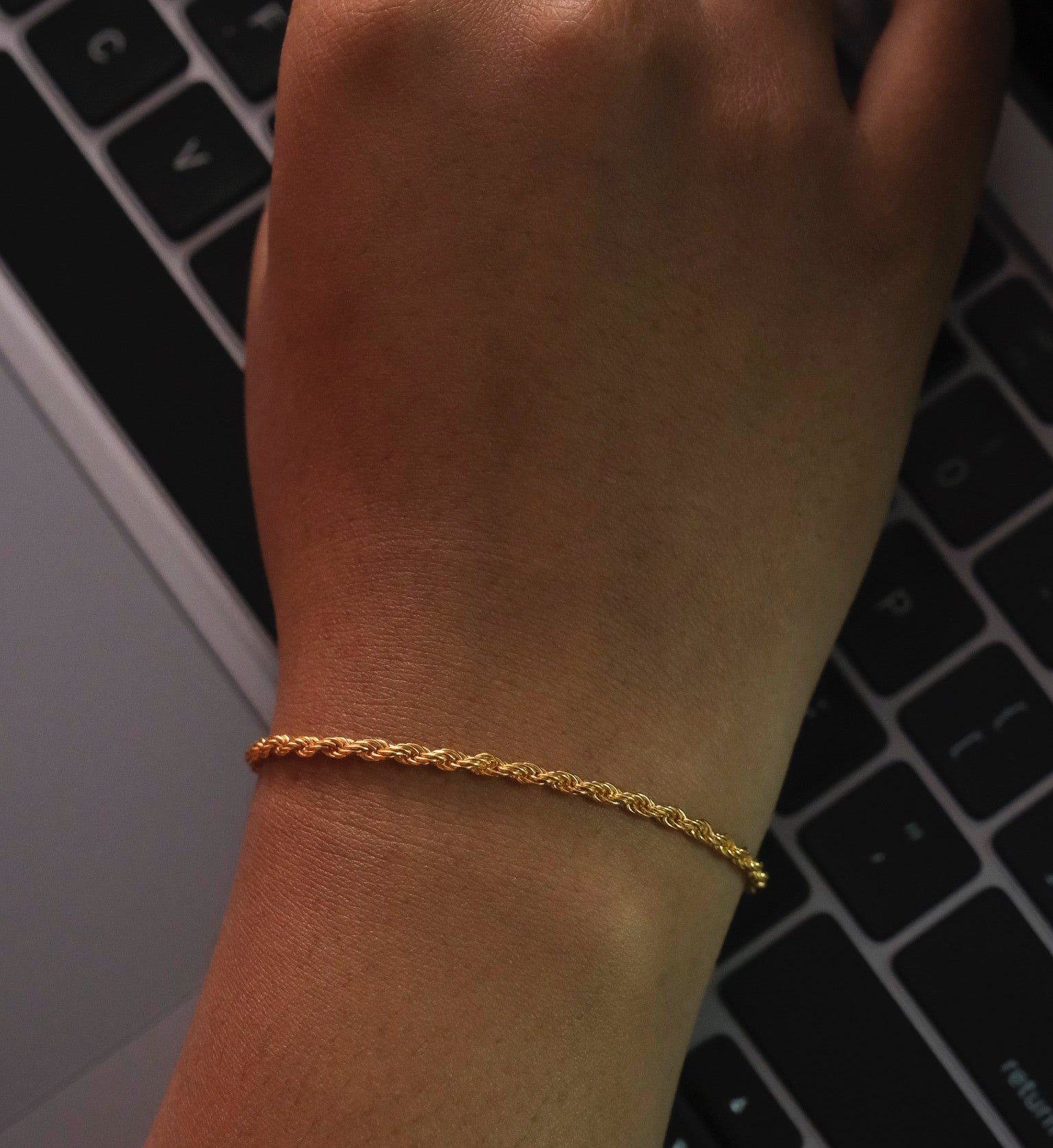 Rope Chain Bracelet-Bracelets-Anushka Jain Jewellery