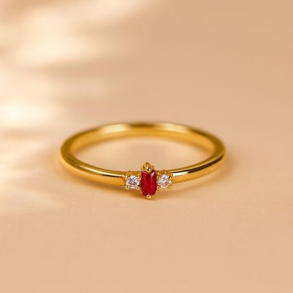 Rose Cascade Ring-Rings-Anushka Jain Jewellery