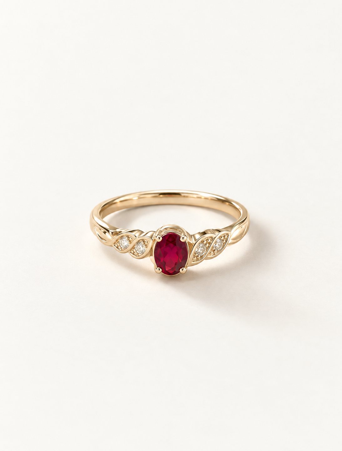 Ruby Vine Ring