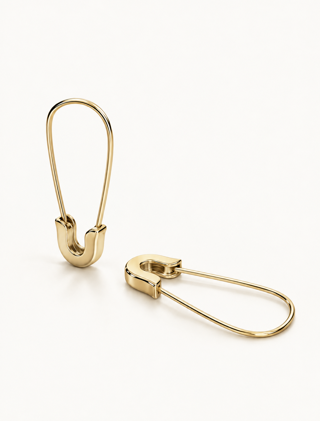 Safety Pin Earrings