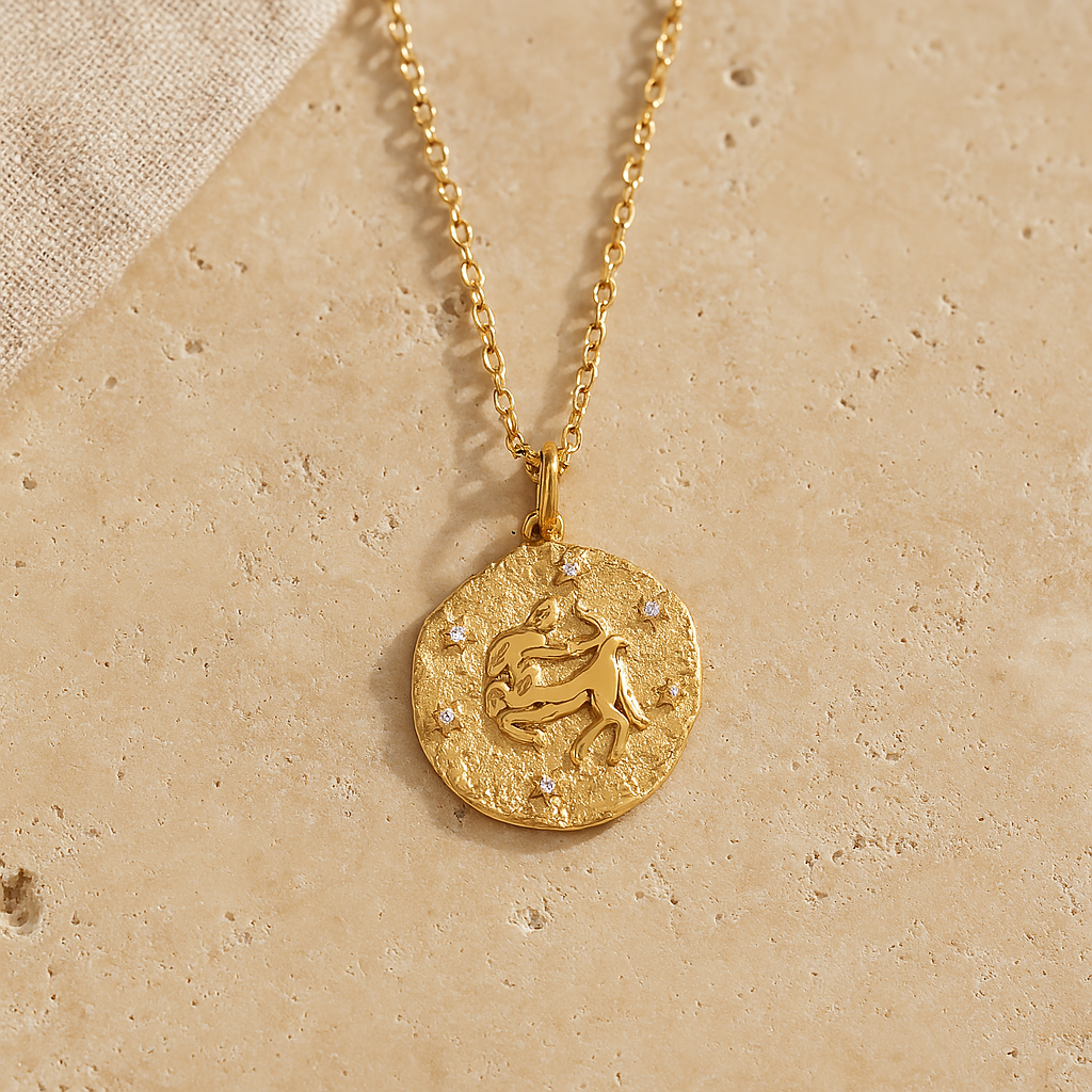 Sagittarius Zodiac Necklace-Necklaces-Anushka Jain Jewellery