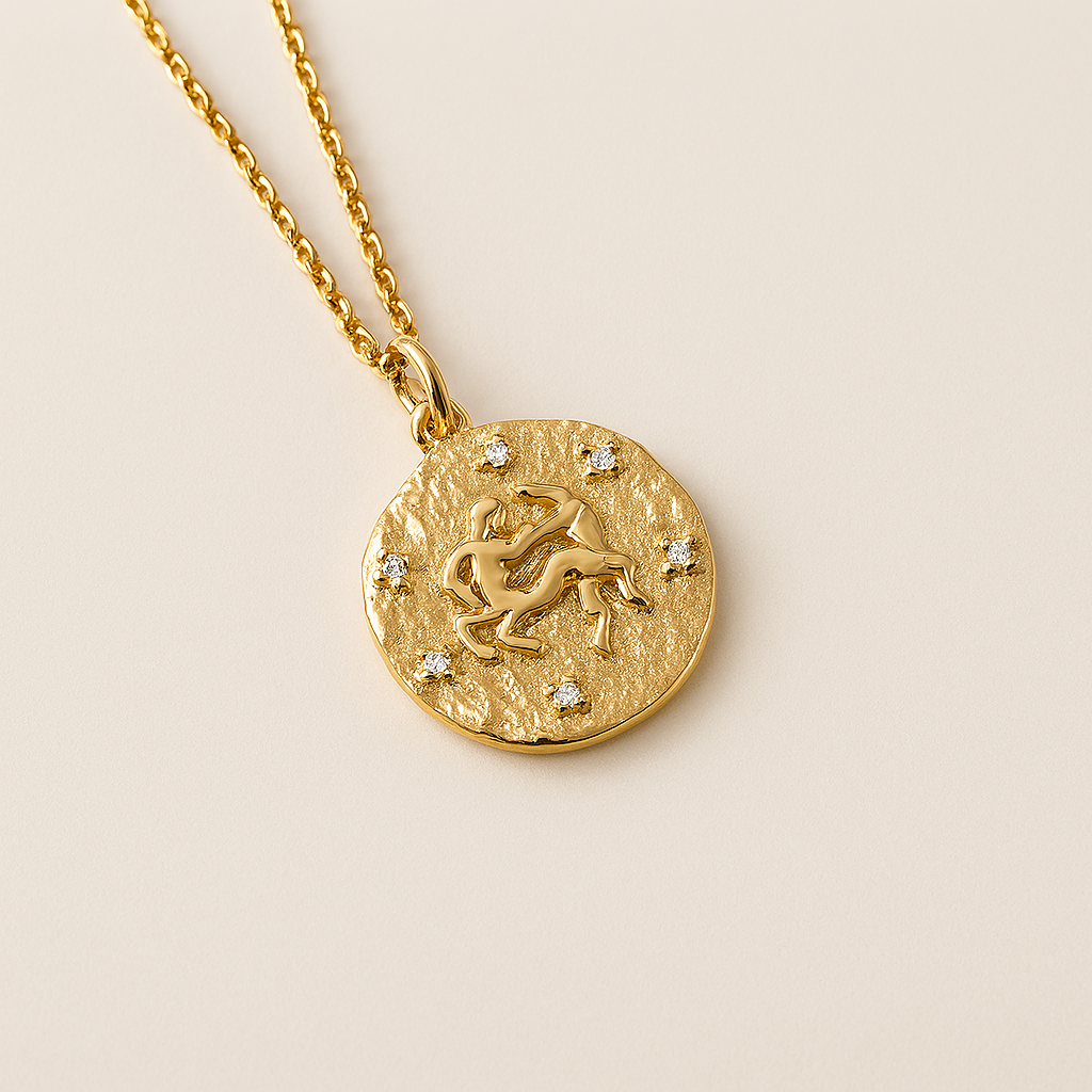 Sagittarius Zodiac Necklace-Necklaces-Anushka Jain Jewellery