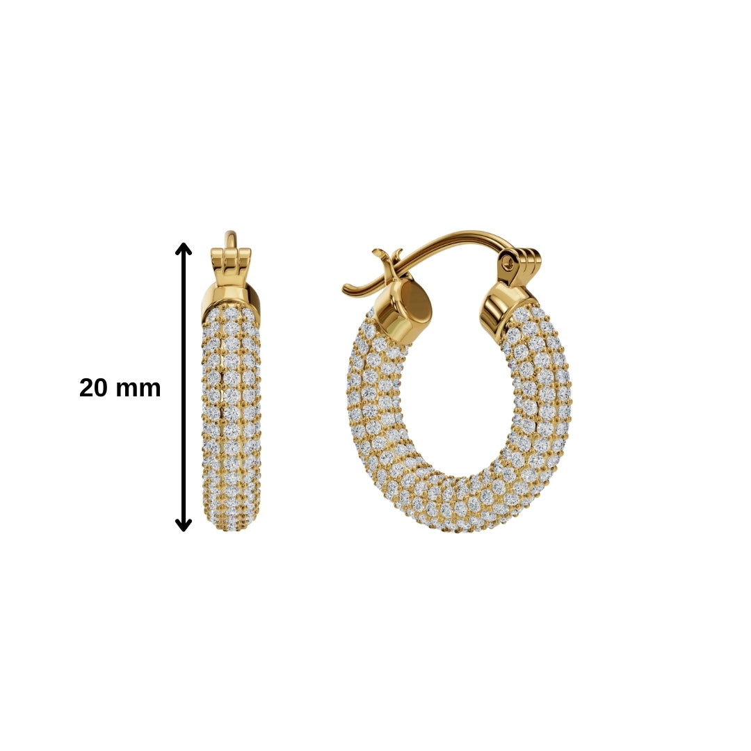 Sakshi's "Basic Gal Hoops"-Hoops-Anushka Jain Jewellery