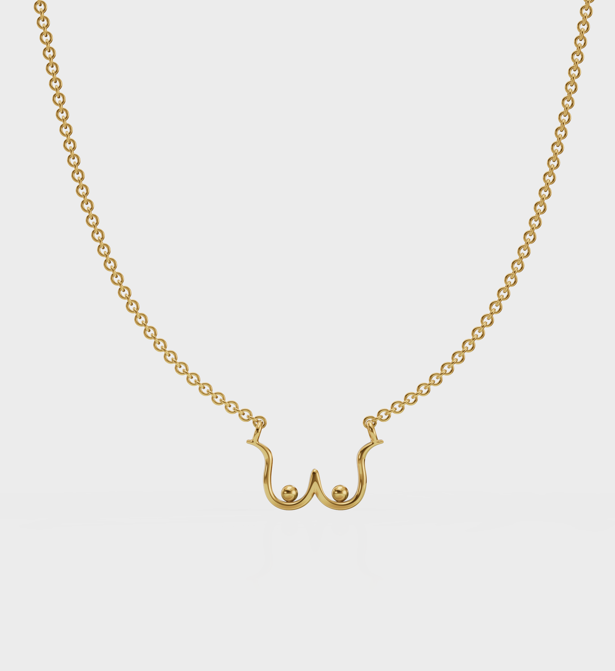 Sakshi's " B**b J*b Necklace"-Necklaces-Anushka Jain Jewellery