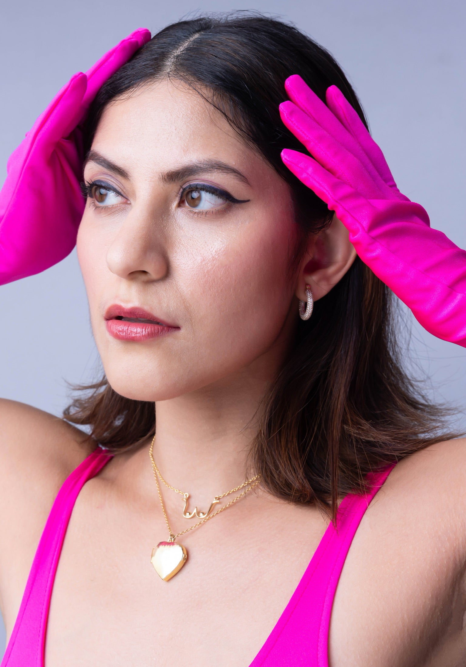 Sakshi's "Heart Out Locket"-Lockets-Anushka Jain Jewellery