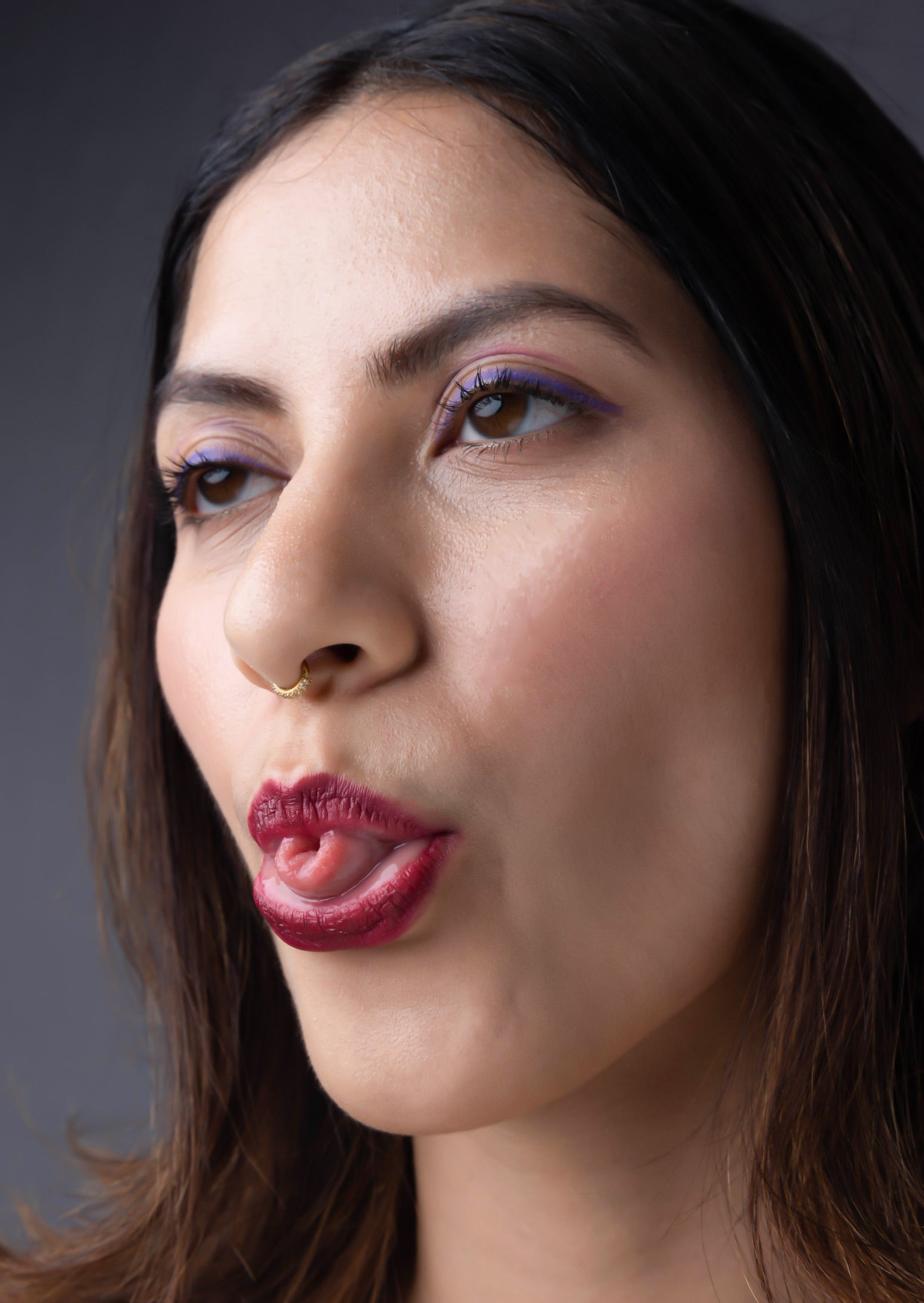 Sakshi's "Septum Ring"-Nose Rings-Anushka Jain Jewellery