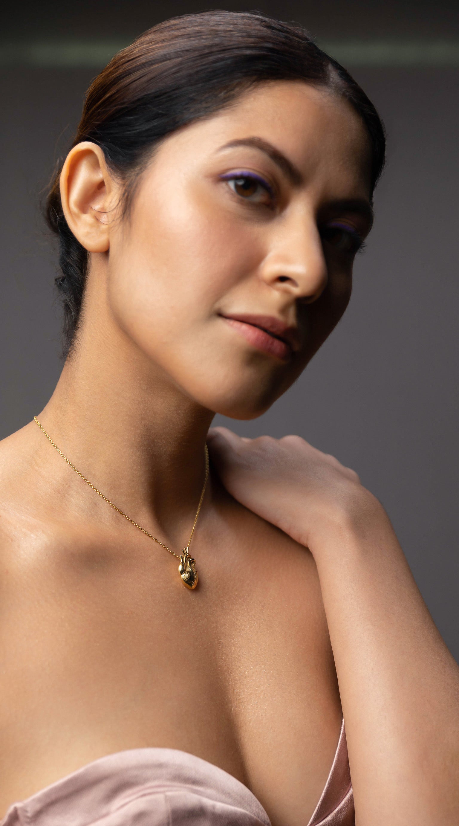 Sakshi's We Heart It Necklace-Pendants-Anushka Jain Jewellery