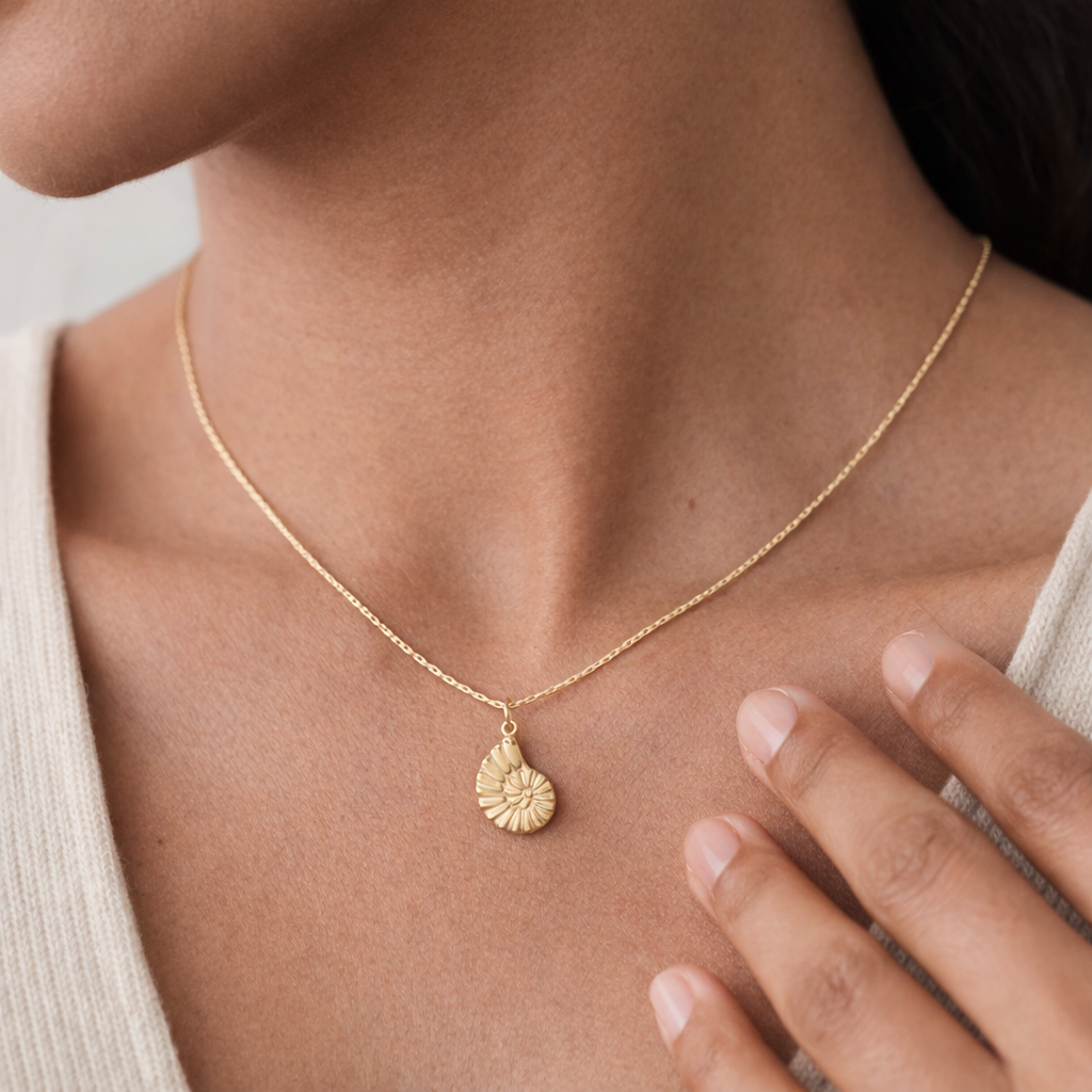 Sea Shell Necklace-Anushka Jain Jewellery