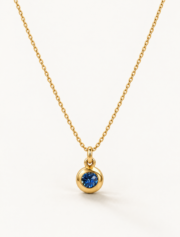 September Birthstone Necklace