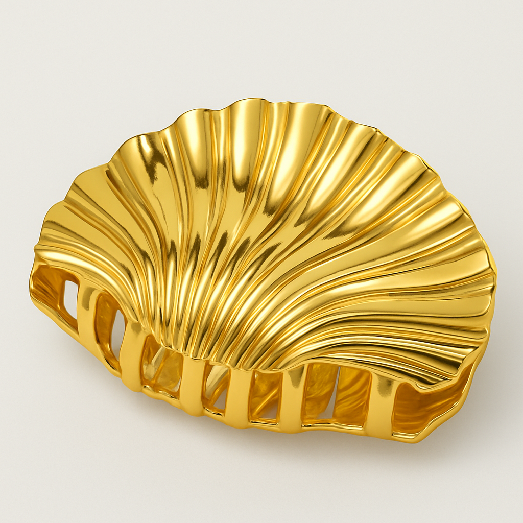Shell Hair Clutch-Anushka Jain Jewellery
