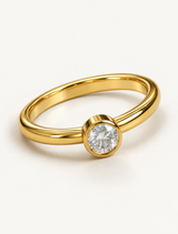 Single Diamond Ring