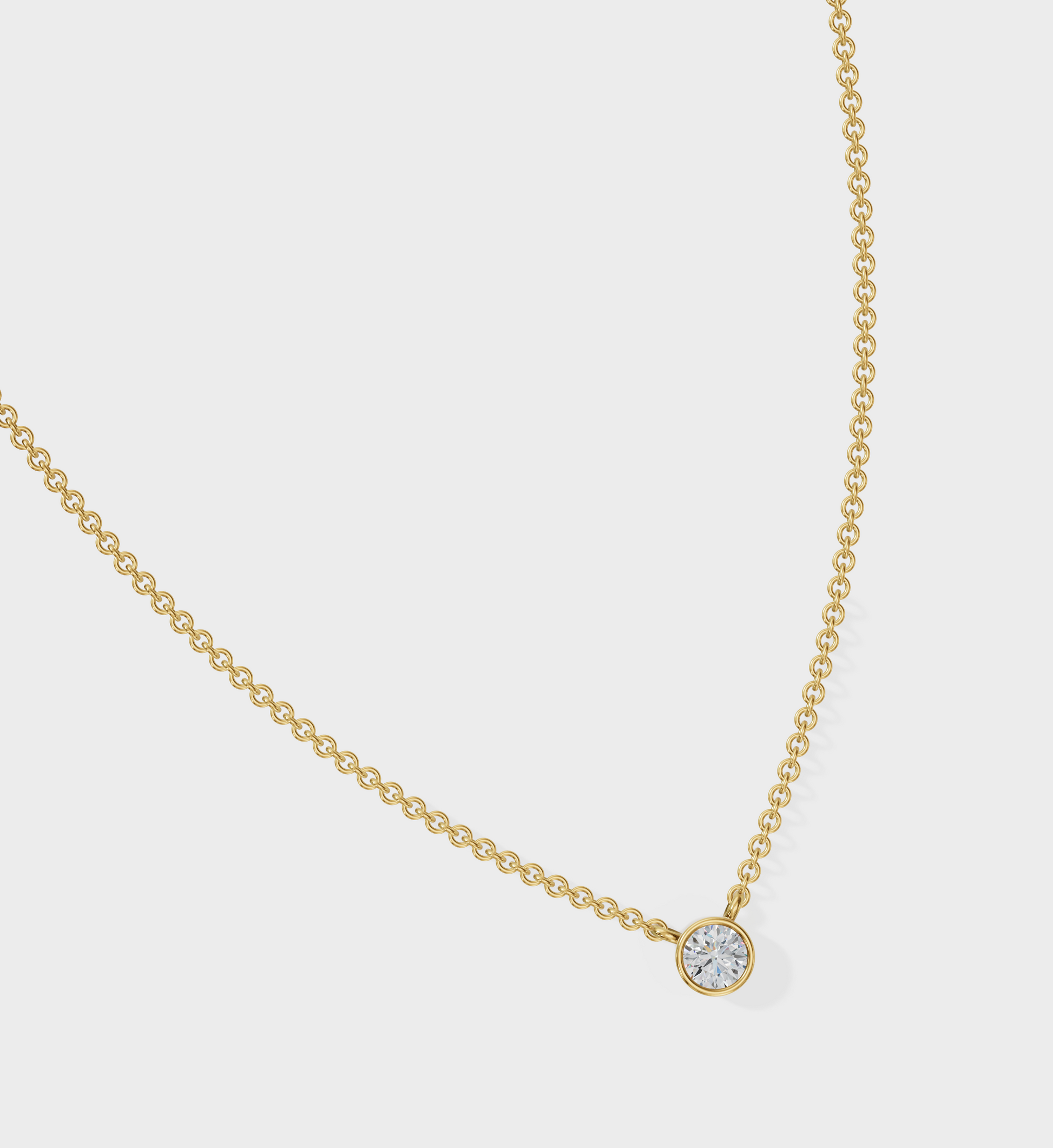 Solo Diamond Necklace