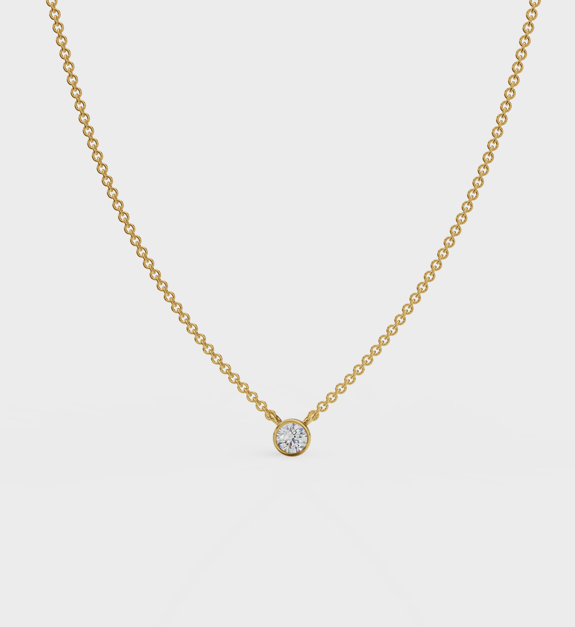 Solo Diamond Necklace