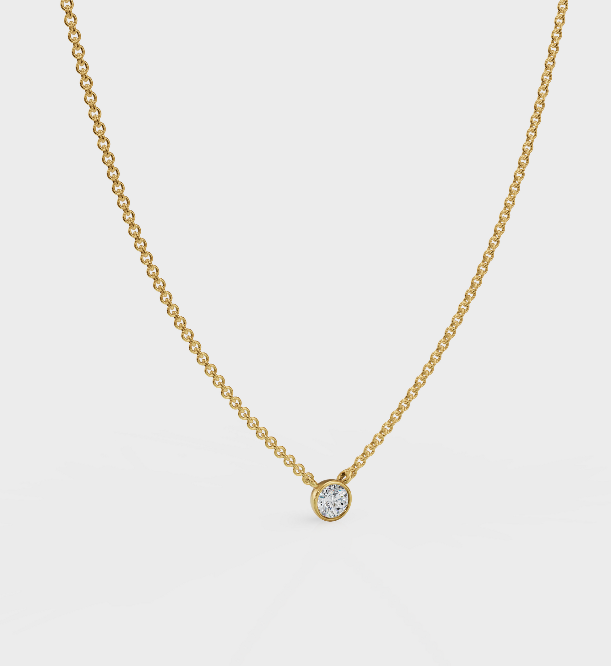 Solo Diamond Necklace